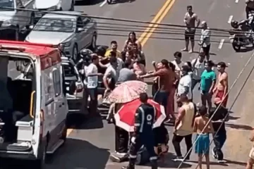 Gravação captura briga após acidente de trânsito no Acre interiorano